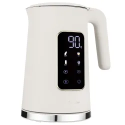 Eleganter Wasserkocher, Innenraum Edelstahl, 1.7 l, 2200 W, sahara