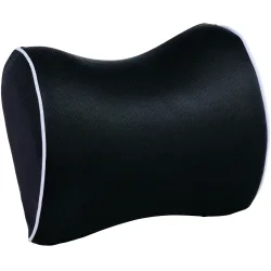 Auto-Nackenstützkissen aus Memory-Foam, schwarz
