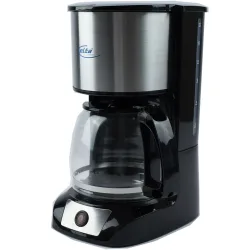 Filter-Kaffeemaschine mit Warmhaltefunktion, schwarz, 1,5 l, 800 W
