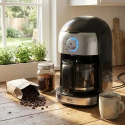 Kaffeemaschine mit Mahlwerk, 0,5 l