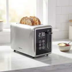 Edelstahl-Toaster, 2-Scheiben & 7 Röststufen, 850 W