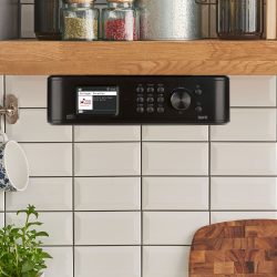 Imperial - DAB+/FM Radio mit EWF-Alarmfunktion, Schwarz, 21X13X9CM