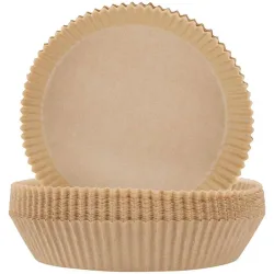 Backpapier-Einlagen für Heissluftfritteusen, Ø 16 x H 4,5 cm