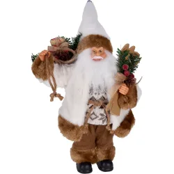 Weihnachtsfigur stehender Weihnachtsmann, 20 x 10 x 30 cm