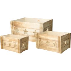 Aufbewahrungs-Holzboxen 