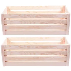 2er-Set Holzkiste, L