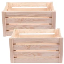 2er-Set Holzkiste, M
