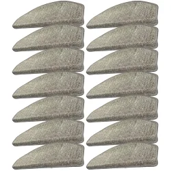 14er-Set Stufenmatte, halbrund, anthrazit