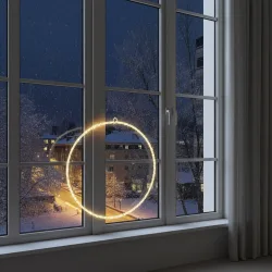 Deko-Ring mit 150 LEDs, warmweiss, 50 x 0,5 cm