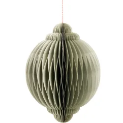 Papierball Deko, 30 x 40 cm, hellgrün