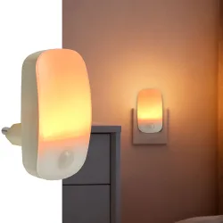 LED Nachtlicht mit Bewegungssensor und Dämmerungssensor