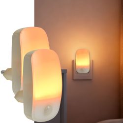 2er-Set LED Nachtlicht mit Bewegungssensor und Dämmerungssensor