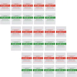 30er Set Kalibrierlösungen für PH-Wert pH4.00 & pH6.86