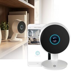 WLAN Überwachungskamera Innen 3MP HD (1296p) mit Sirene & smarter Personenerkennung