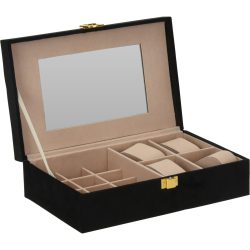 Schmuckbox, 25x16x7cm, schwarz