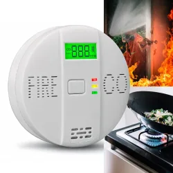 CO & Rauchmelder Kombigerät Air-Guard Duo, 85dB, Brand- & Kohlenmonoxidalarm
