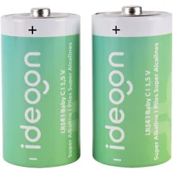 2er-Set Batterie Typ C (Baby), LR14, 1,5 V