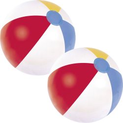2er-Set Retro-Wasserball, Ø 34 cm