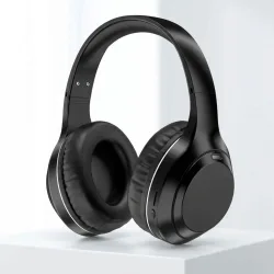 Denver BTN-211 Over Ear Headset Bluetooth® Schwarz Noise Cancelling Headset Handy