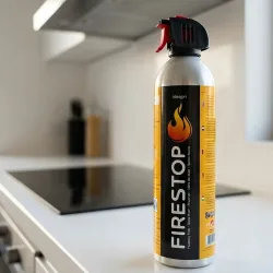 Feuerlöschspray Firestop, Brandklasse A/F, Fluorfrei, 600ml