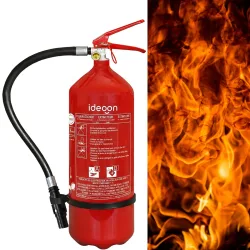 Schaumfeuerlöscher, 6l, Fluorfrei, Brandklasse A B