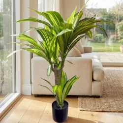 Kunstpalme Yucca Dracaena, Ø12 x H 80 cm