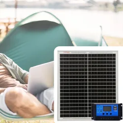 Solaranlage Set 20W Solarpanel mit Solarregler