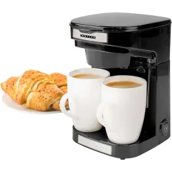 Butler 16100129 Kaffeemaschine Schwarz, Silber mit Filterkaffee-Funktion