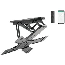 Motorisierte TV Deckenhalterung für 23-55 Zoll Bildschirme, bis 30kg