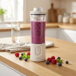 Akku Smoothie Maker, 400 ml, 300 W, creme