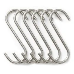Metallhaken-Set, 6er Pack, 9 cm
