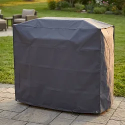 Deluxe Grillabdeckung für Gasgrill, anthrazit, 145x60x120 cm