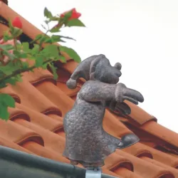 Dachrinnen- und Zaunfigur Schlafwandler