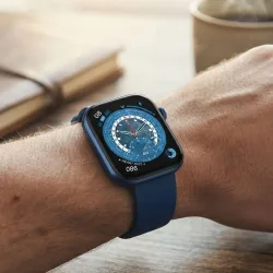 DENVER - Bluetooth AMOLED Smartwatch Blau, One Size
