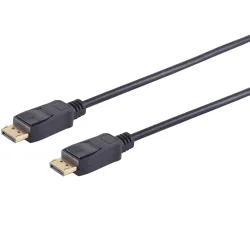 Displayport-Kabel 1.4, 8K @60Hz, 1 m, schwarz