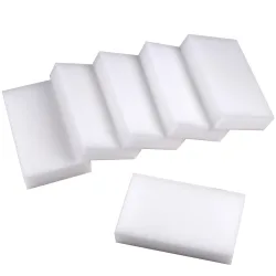 Schmutzradierer 6er-Set zur Beseitigung hartnäckiger Flecken, weiss, 10 x 6 cm