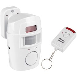 Bewegungsmelder mit Alarmfunktion und zwei Fernbedienungen, 105db