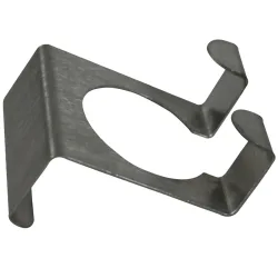 Doppel Türhaken aus Edelstahl zum Einhängen, Türgarderobe