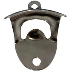 Flaschenöffner Wandmontage, Metall, 8,5 x 5,5 cm