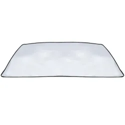 Auto Sonnenschutz mit Magnetfunktion, Anti-Eis-Scheibenabdeckung, weiss, 160 x 95 cm