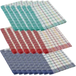 20er-Set Geschirrtücher aus 100 % Baumwolle, 50 x 70 cm