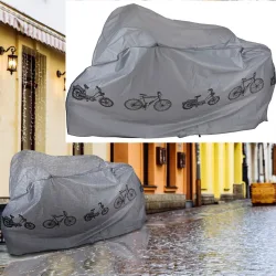 2er-Set Abdeckhaube für Velo, Motorrad, Schutzhülle, wasserdicht, 180 x 100 cm