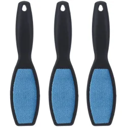 Fusselbürste für Textilien 3er-Set, Kleiderbürste, 24 cm
