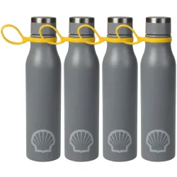 4er-Set Isolierflasche aus Edelstahl, 500 ml