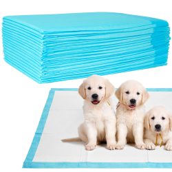 Trainingspads 20 Stück für Hunde, 5-lagig, auslaufsicher, 60 x 60 cm