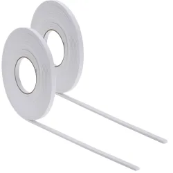 Zugluft-Stopper, Dichtungsband 2er-Set, 6 m x 1 cm, 5 mm dick, selbstklebend