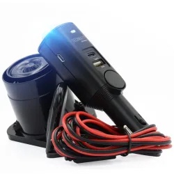Technaxx TX-168 Auto Alarmanlage Inkl. Fernbedienung, Innenraumüberwachung, integrierte LED (blinkend), Integrierter