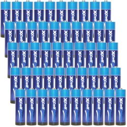 50er-Set Batterie Typ AA (Mignon), LR06, Alkaline, 1,5V