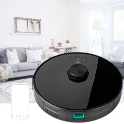 SmartLife Saugroboter, Wischroboter mit Lasernavigation, Android / IOS