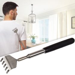 Teleskop-Rückenkratzer mit gummiertem Griff, Kratzhilfe, 16 - 53 cm